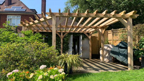 Oak Pergola