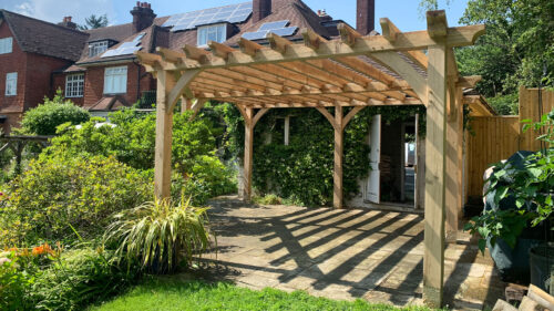 Oak Pergola