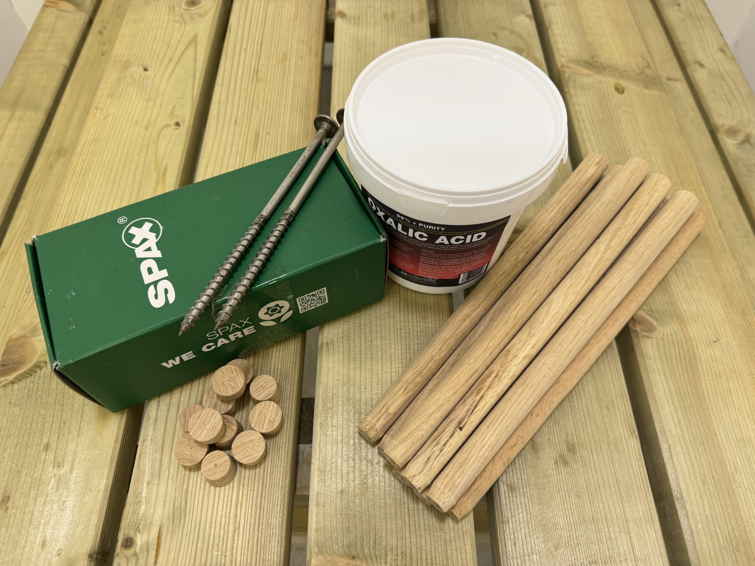 oak frame building fixings
